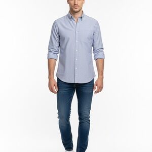 Polo Ralph Lauren Andrew Dress Shirt |
100% Cotton |  Ice blue